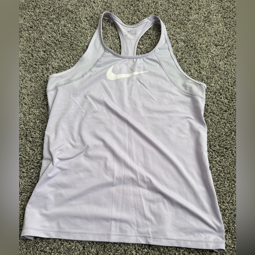 Nike Women's Light Purple Tank Top